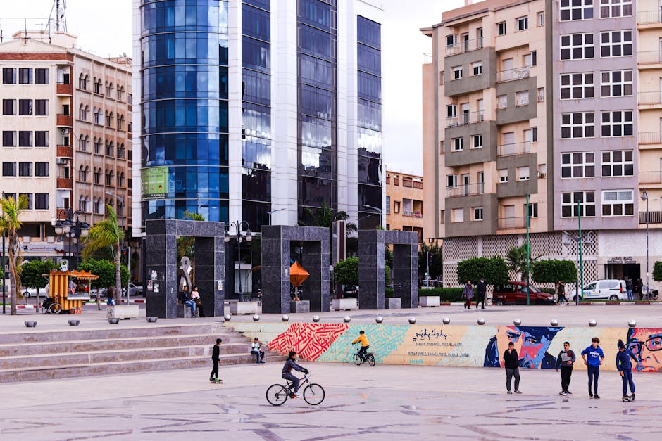 Happy child riding a colorful Kofyria bicycle