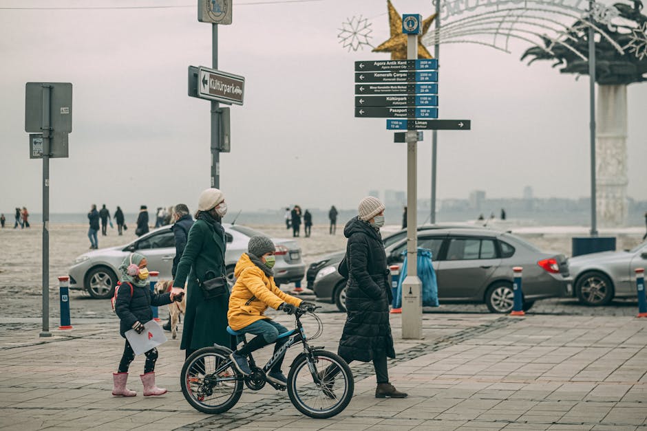 Kofyria team members testing children's bicycles for quality and safety